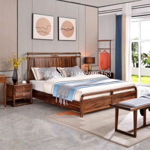 新中式床組合--8221